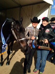 Congress Champion NYATT Showmanship Sydney Scheckel with A Perfect Pleasure