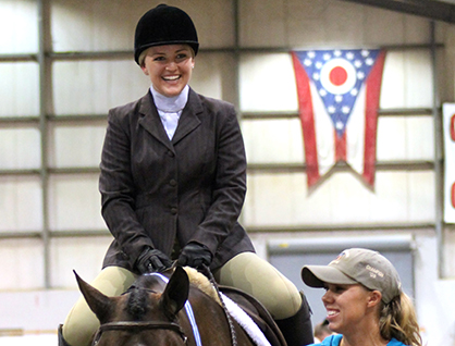 Shelby Ratliff and Willy Has Potential Win Congress Amateur Hunter Under Saddle