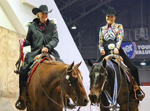 Kathy Tobin with Ra Undisputed and Susan Johns with Heza Radical Zip