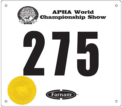 Market Your Show Horse With APHA’s World Show Gold Sale Seal Program