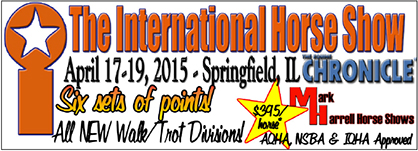 Two New Divisions Added to The International Show, April 2015 in Illinois