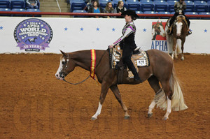 Reserve World Champion Chelsea Bain and Sensational Blonde.