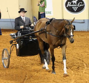 Reserve World Champion Chuck Briggs with 