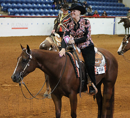 McDuffie and Jussen Win Amateur Junior Western Pleasure APHA World Championships