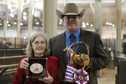 AQHA Weanling Gelding World Championship For Chris Arentsen, Bonnie Overbeck, and Chilling