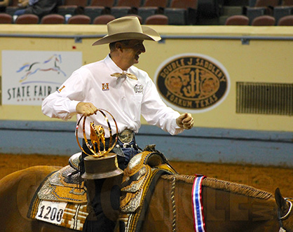 Like Mother, Like Son, How Bout At Midnight Claims 2-Year-Old Western Pleasure World Championship With Gil Galyean