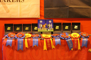 This makes 10 titles for the Mitchell Show Horses team here at the APHA World Show.