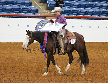 Casselman-Reed and Pope Score at Top of APHA Amateur Ranch Horse Pleasure Sweepstakes