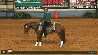 2014 NRHA Futurity Conclusion: Open Co-Champions Are Flarida and Larson in Spectacular Finish!