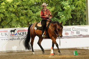 Lindsay Doel and LJ Classic Luke. Photo provided by AQHA UK.