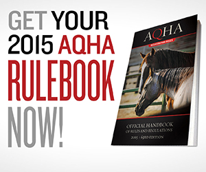 Get Your 2015 AQHA Rulebook Today