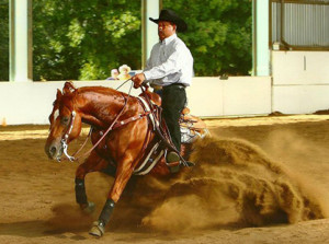 Sam Magdaleno with Southern Comfort. Photo provided by AQHA UK.