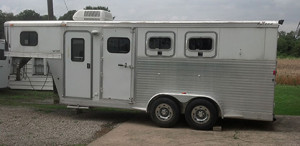 Exiss Trailer. Photo courtesy of Pro Horse Services.