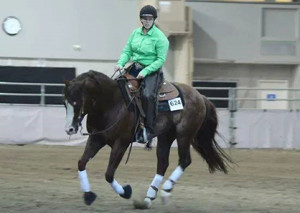 Erin Alberta. Photo provided by World Para Reining.