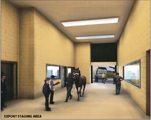 Equine Export Staging Area, © ARK Development, LLC, 2011-2013