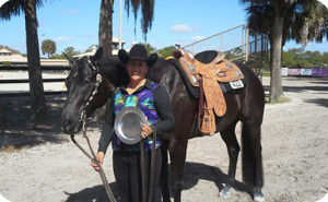 Jenny Baker. Photo courtesy of Mark Harrell Horse Shows.