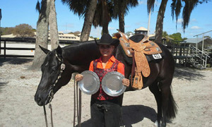 Rachel Trebesch. Photo courtesy of Mark Harrell Horse Shows.