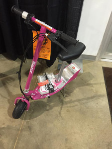 This pink Razor has been donated by Mark Harrell Quarter Horses.