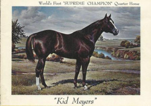 Kid Meyers. Photo courtesy of Oklahoma Quarter Horse Association.