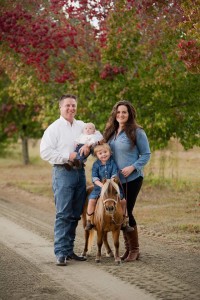 First family portrait courtesy of Sullivan Blue Photography.