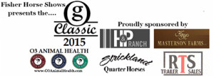 Logo courtesy of Fisher Horse Shows.