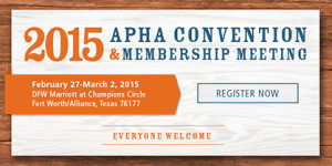 Logo courtesy of APHA.