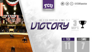 Photo courtesy of TCU Equestrian.