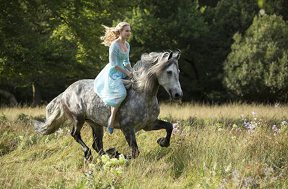 A Princess, a Glass Slipper, and a Spectacular Silver Horse = #1 Movie in the World