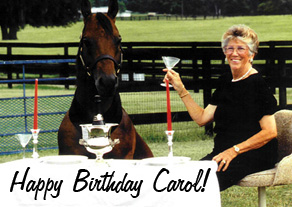 Happy 92nd Birthday Carol Harris!