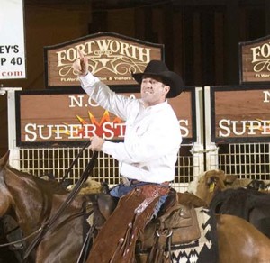  Last year, John Mitchell (pictured) rode Junie Wood to the NCHA Super Stakes Open Championship. Photo courtesy of NCHA.
