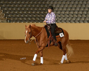 Highest Scoring Para-Reining Rider, Holly Jacobson. Photo courtesy of Waltenberry.