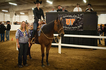 University of Findlay Spring Horse Sale Will Offer 50 Horses, Disciplines Ranging From Western Pleasure to Reining