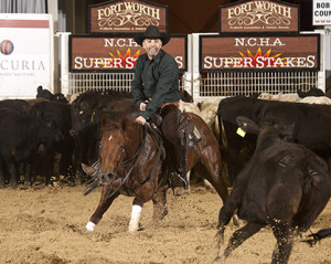 Steve Feiner and Lil Rattler. Photo courtesy of NCHA.