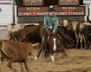 Lloyd Cox and Smooth Talkin Style. Photo courtesy of NCHA.