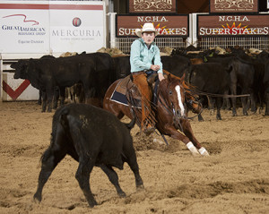 Cade Shepard and Twistful Thinking. Photo courtesy of NCHA.