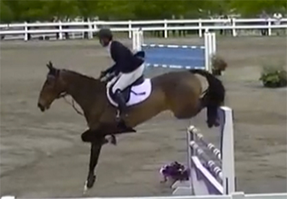 EC Video of the Day: Talented Jumper Sticks One-Legged Landing