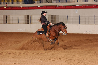 Riders Selected For NRHA Collegiate Reining Championship Include Choate, Garmon, Sumrall, Wright, Leeman, and Larson