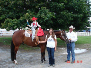 Shane, Holt, and Madison Pope. Photo courtesy of Rita McMullen.