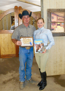 Beth and Matt Gouthro at the All American Quarter Horse Congress.