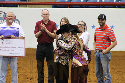 Ally Fink, Alyssa Donelson Recognized at APHA World Show For Sportsmanship Award and Member of the Year