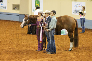 Katie Bussing and CK Mardi Gras