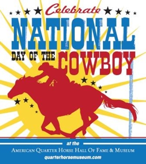 Ride an American Quarter Horse, Create Your Own Brand, Ranch Rodeo, in Amarillo on National Day of the Cowboy