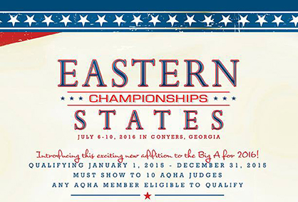 Announcing the Inaugural Eastern States Championship in 2016, In Conjunction With the Big A