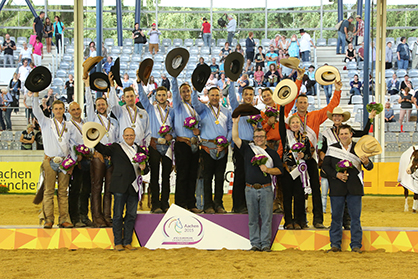 FEI European Reining Championship Recap: Italy Wins Team Gold!