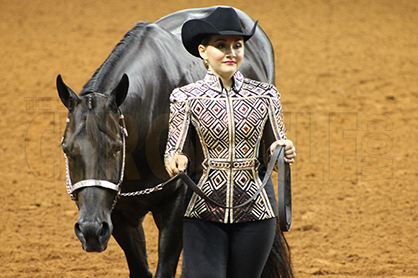 Sydney Scheckel and A Perfect Pleasure Win First Gold Trophy in AQHYA Showmanship