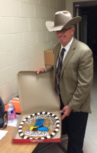 Judge Brendan Brown celebrated his birthday