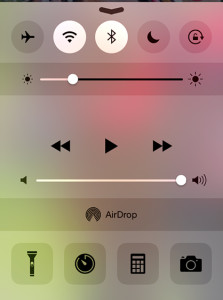 Flashlight shortcut