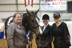 Beth Case and Sharnai Thompson With A Boy Named Hoo.