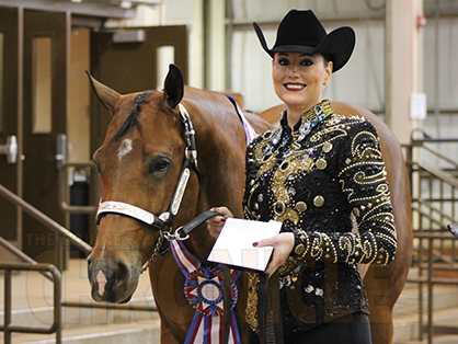 Patty Bogosh and Earn An Invitation Are Champions in Amateur Showmanship Level 2