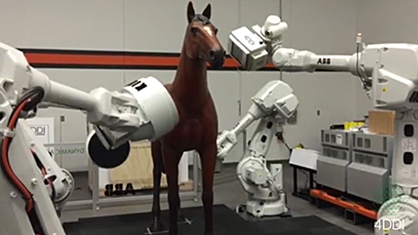 First Vet Hospital to Pioneer Use of Revolutionary Robotics-Controlled Imaging System for Standing and Moving Horse